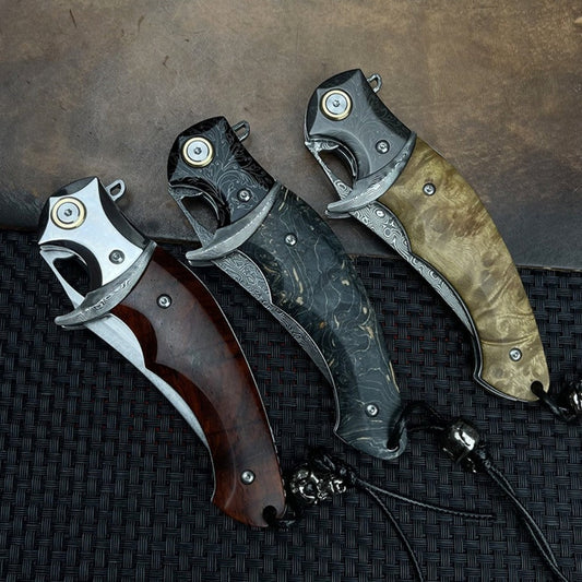 Why Folding Knives with Button Locks Are a Game-Changer