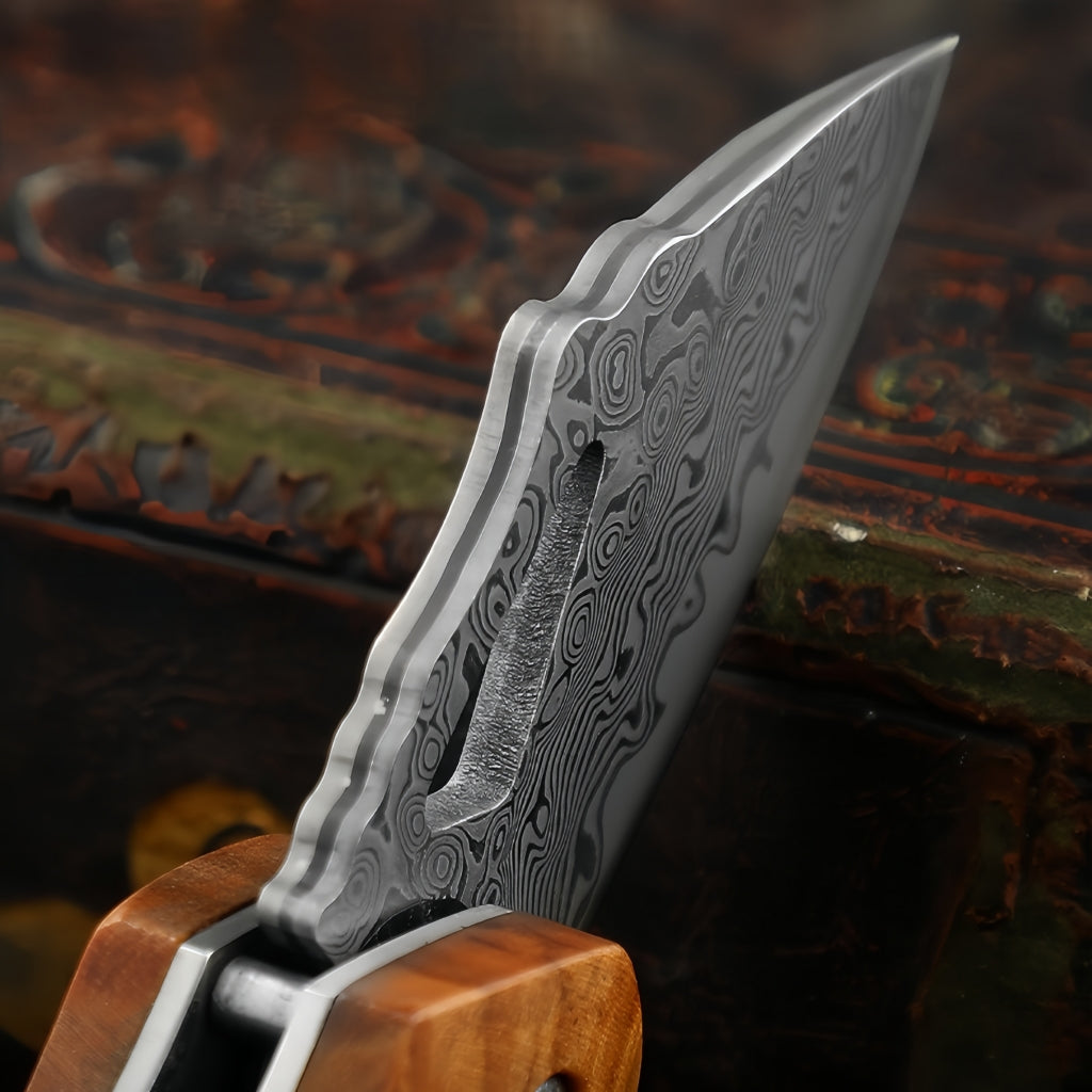 Damascus Steel Mini Knife -DMMN01 - A reliable and versatile product for various needs