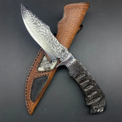 Damascus Steel Fixed Blade Knife - DMS04 - A reliable and versatile product for various needs