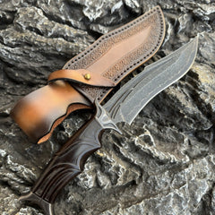 Damascus Steel Fixed Blade Knife - DMS03 - A reliable and versatile product for various needs