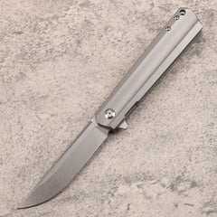 D2 Steel Titanium Handle Folding Knife - FK36