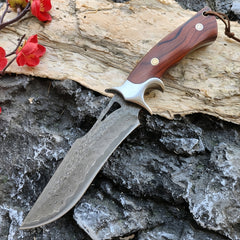 Damascus Steel Fixed Blade Knife - DMS16 - A reliable and versatile product for various needs