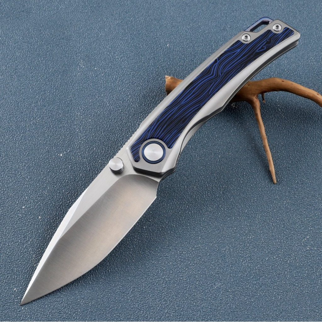 M390 Steel Titanium Handle Folding Knife - FK31 - A reliable and versatile product for various needs