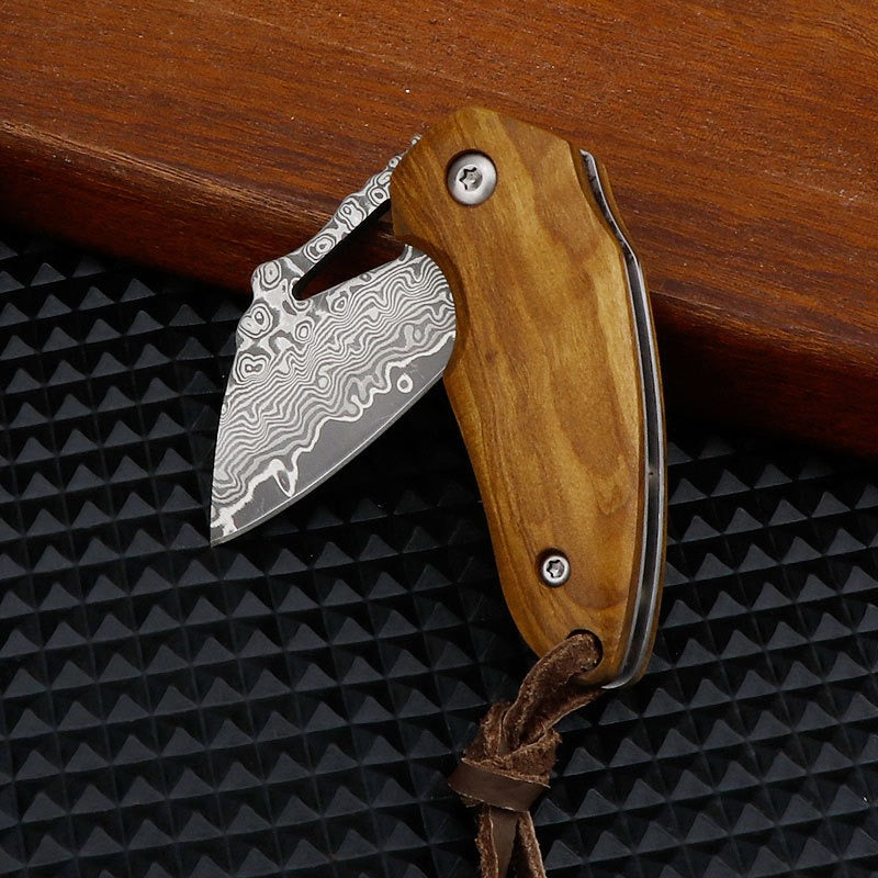 Damascus Steel Mini Knife -DMMN01 - A reliable and versatile product for various needs