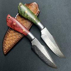 Damascus Steel Fixed Blade Knife - DMS14 - A reliable and versatile product for various needs