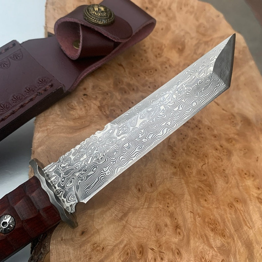 VG10 Damascus Blade Fixed Blade Knife - DMS33 - A reliable and versatile product for various needs