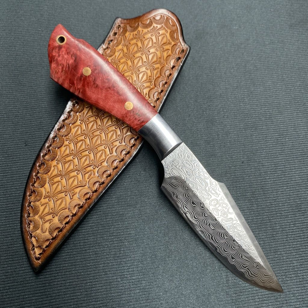 Damascus Steel Fixed Blade Knife - DMS14 - A reliable and versatile product for various needs