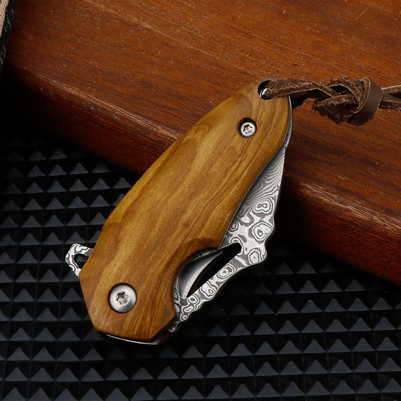 Damascus Steel Mini Knife -DMMN01 - A reliable and versatile product for various needs