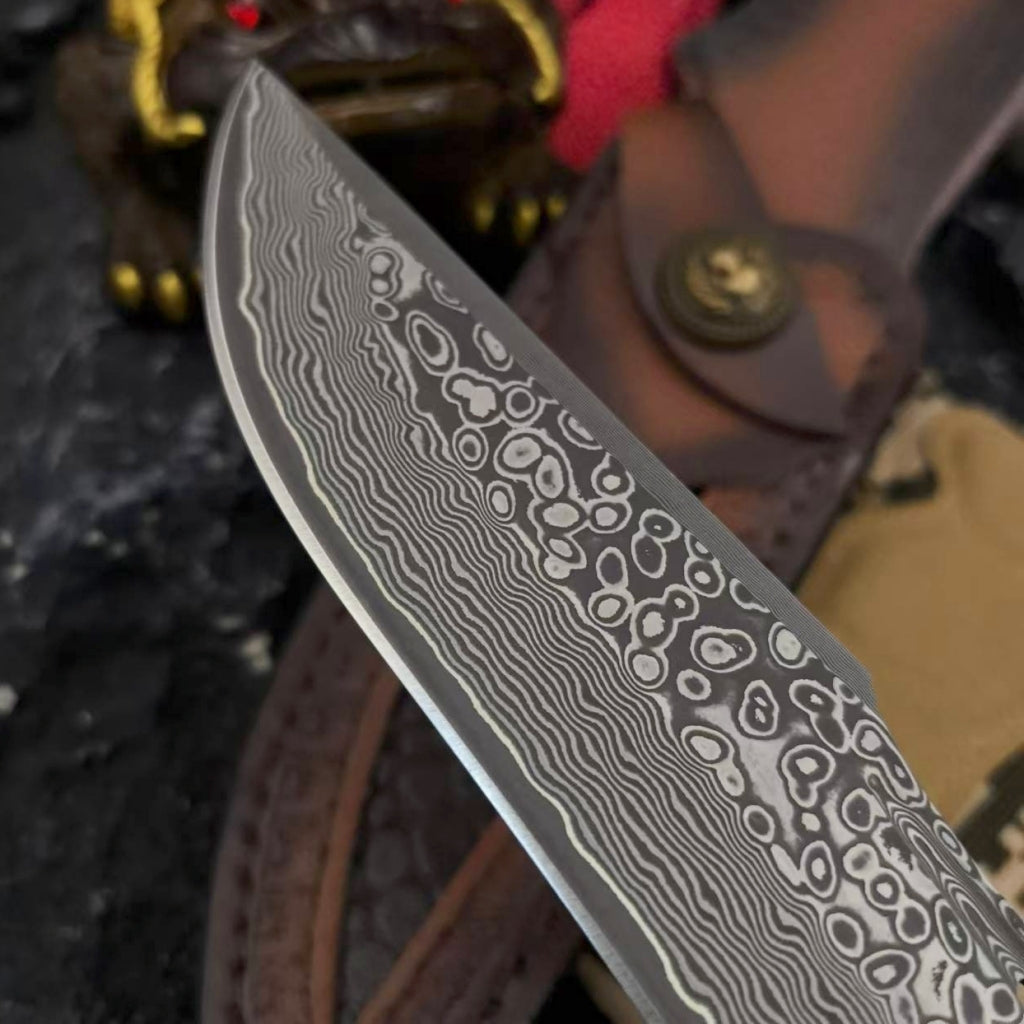 Damascus Steel Fixed Blade Knife - DMS16 - A reliable and versatile product for various needs