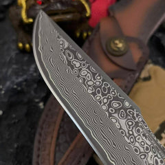 Damascus Steel Fixed Blade Knife - DMS16 - A reliable and versatile product for various needs