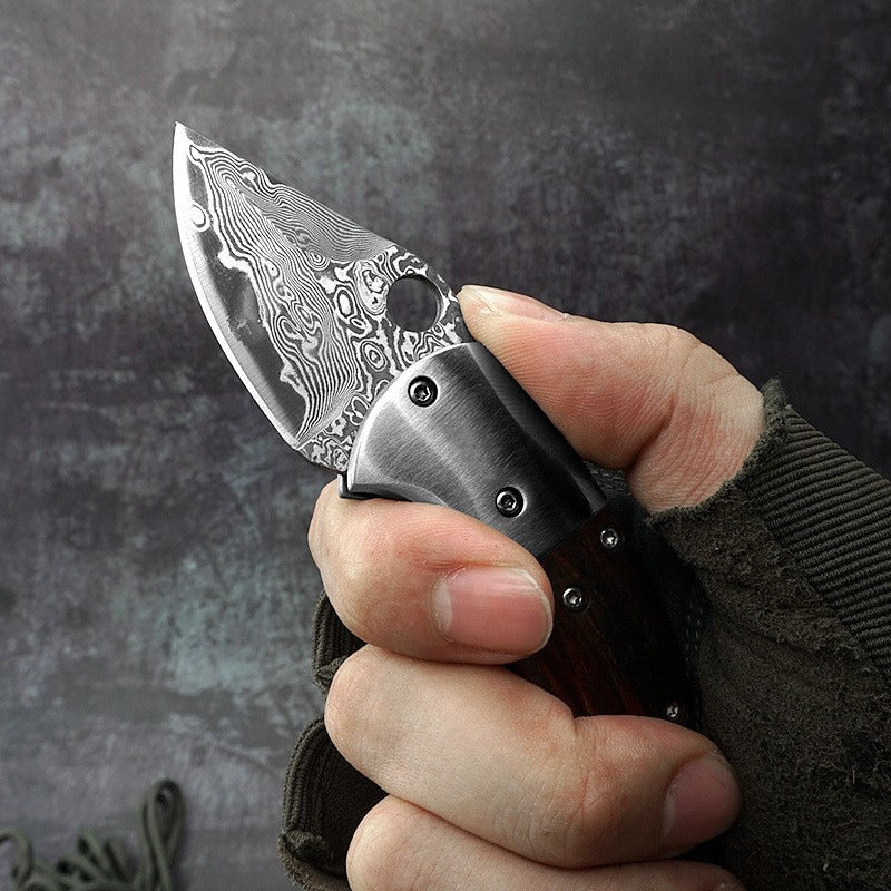 Damascus Steel EDC Mini Knife -DMMN03 - A reliable and versatile product for various needs