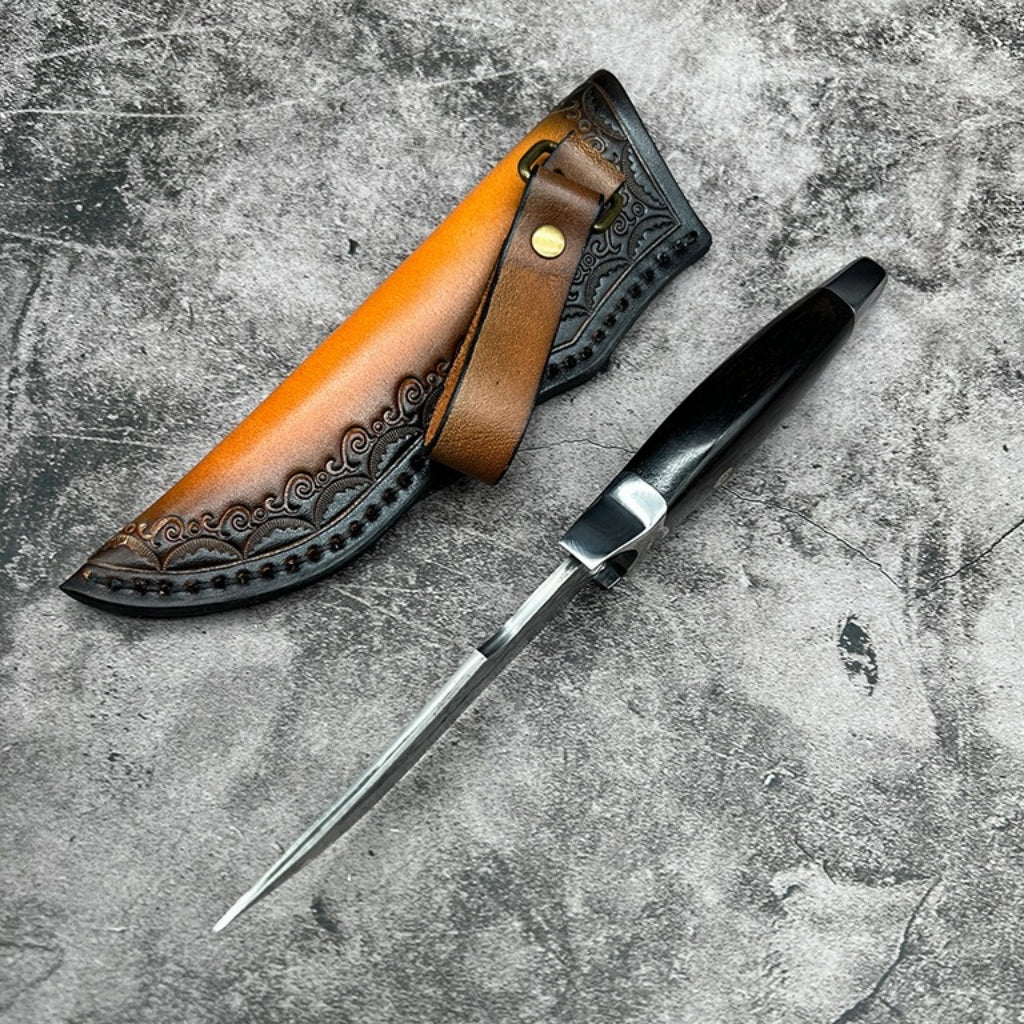 VG10 Damascus Blade Hunting Knife - DMS34 - A reliable and versatile product for various needs