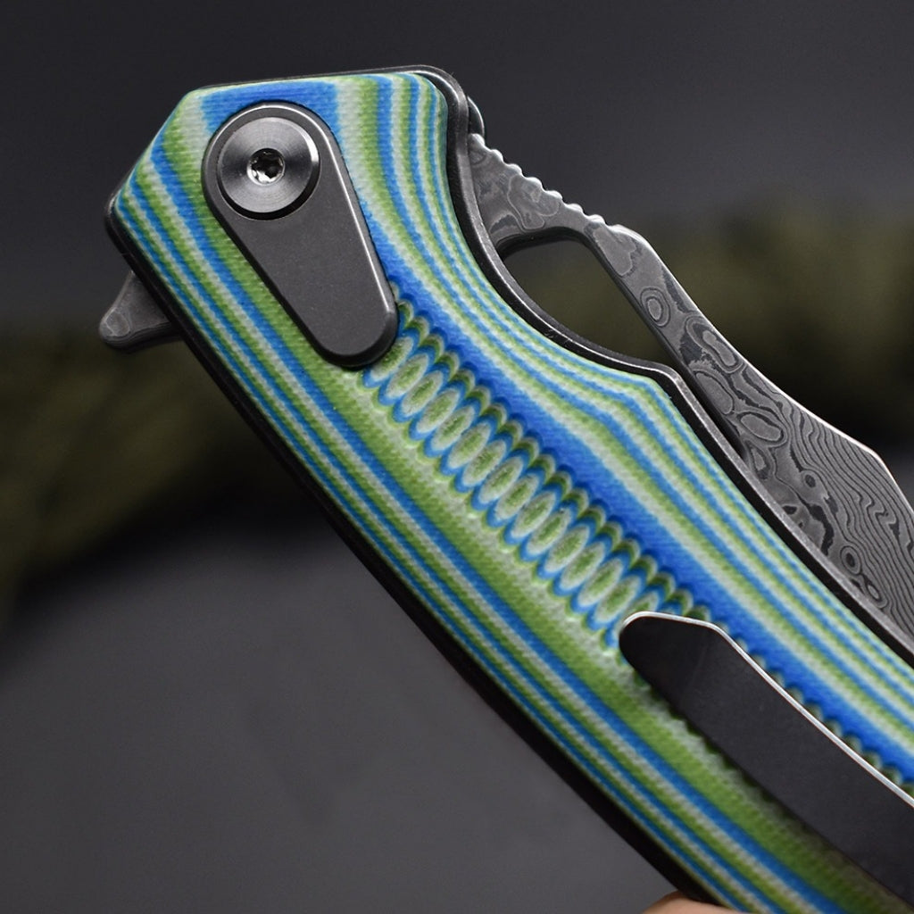 VG10 Damascus steel Folding Knife - DMF29 - A reliable and versatile product for various needs