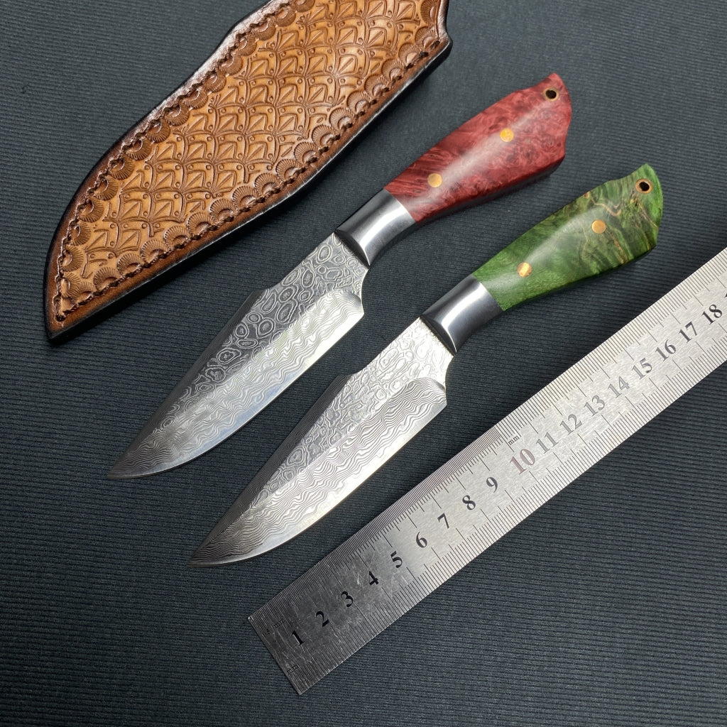 Damascus Steel Fixed Blade Knife - DMS14 - A reliable and versatile product for various needs