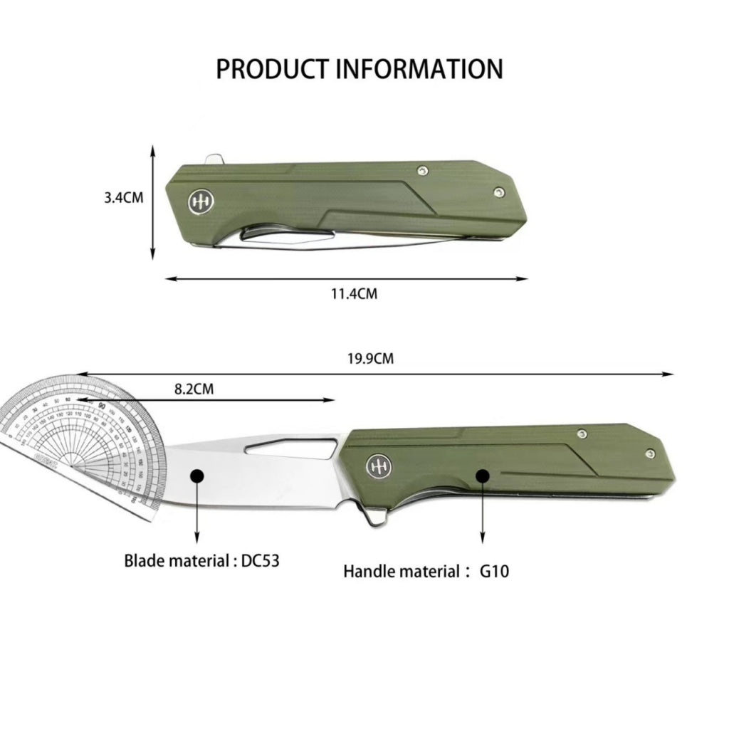 DC53 Steel Folding Knife - FK28 - A reliable and versatile product for various needs