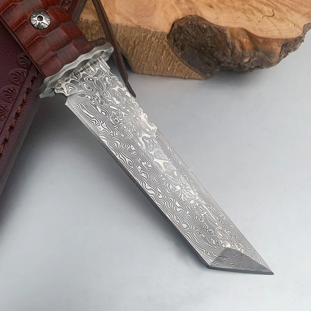 VG10 Damascus Blade Fixed Blade Knife - DMS33 - A reliable and versatile product for various needs