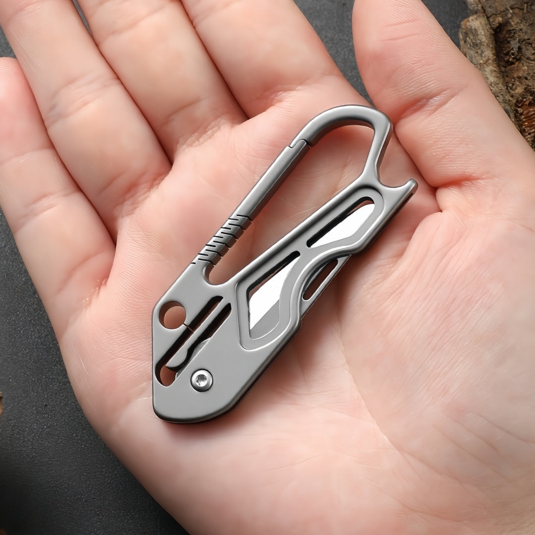Titanium Alloy High Hardness Handle Folding Knife - FK43