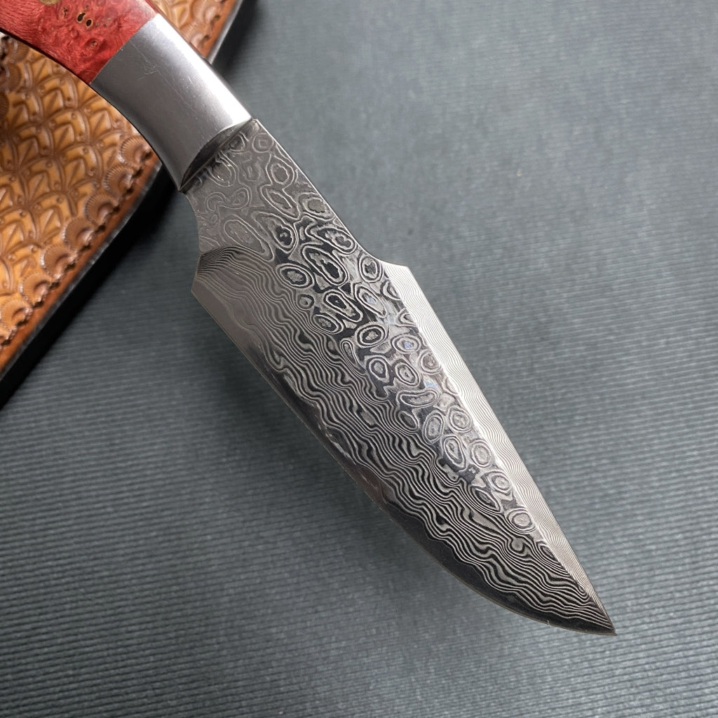 Damascus Steel Fixed Blade Knife - DMS14 - A reliable and versatile product for various needs