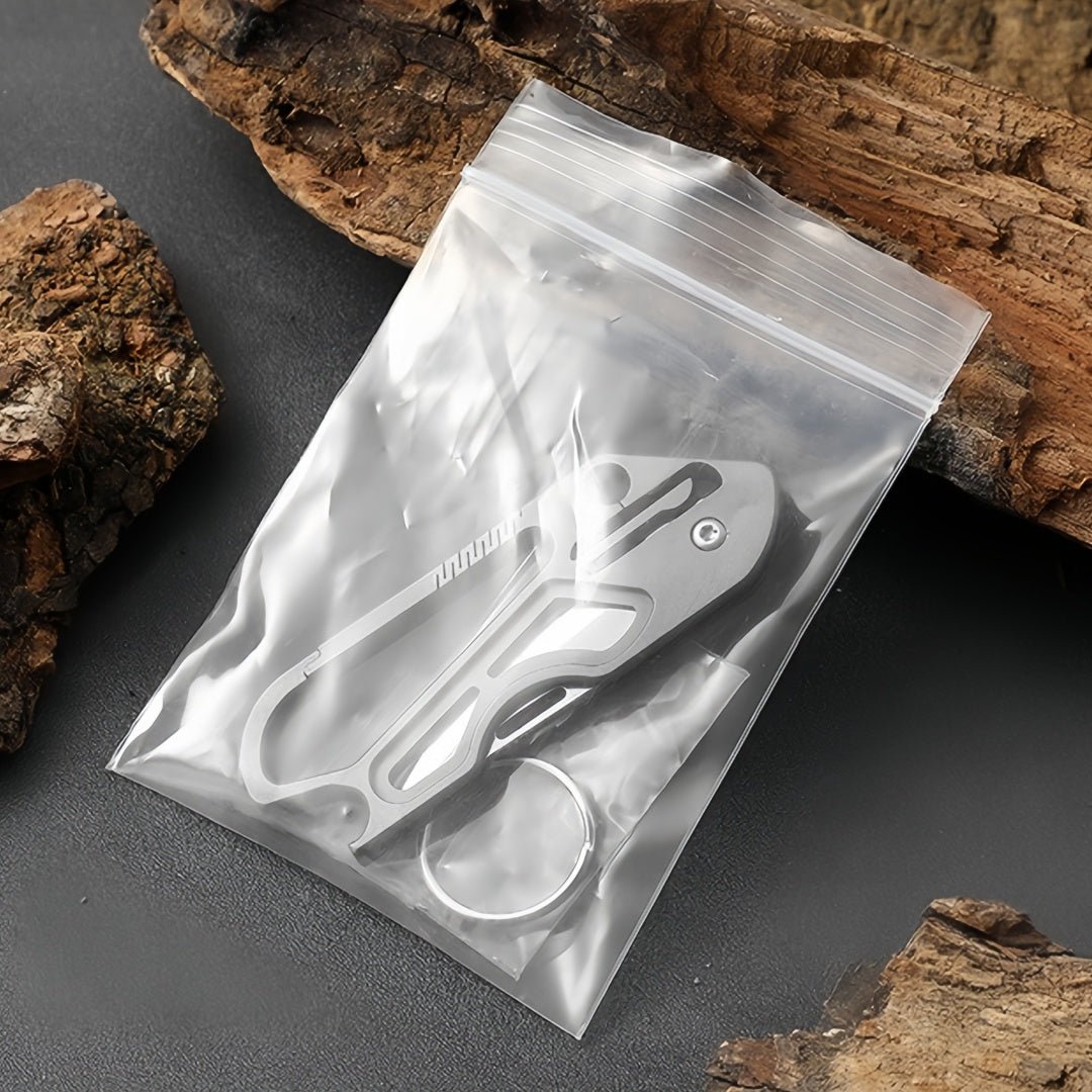 Titanium Alloy High Hardness Handle Folding Knife - FK43