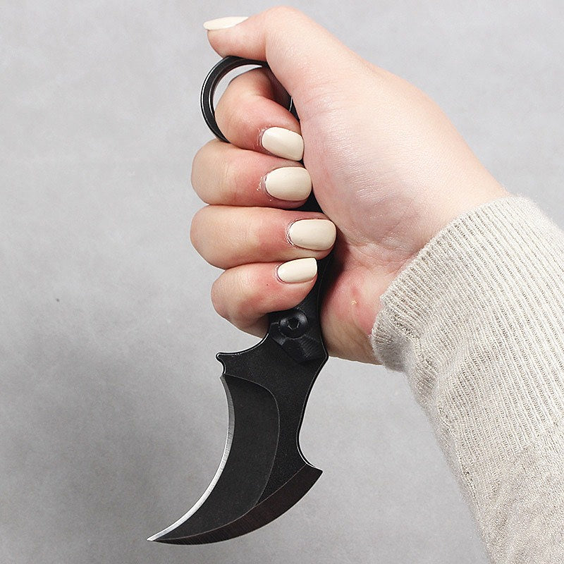 8Cr13Mov steel self-defense claw knife- CK10 - A reliable and versatile product for various needs