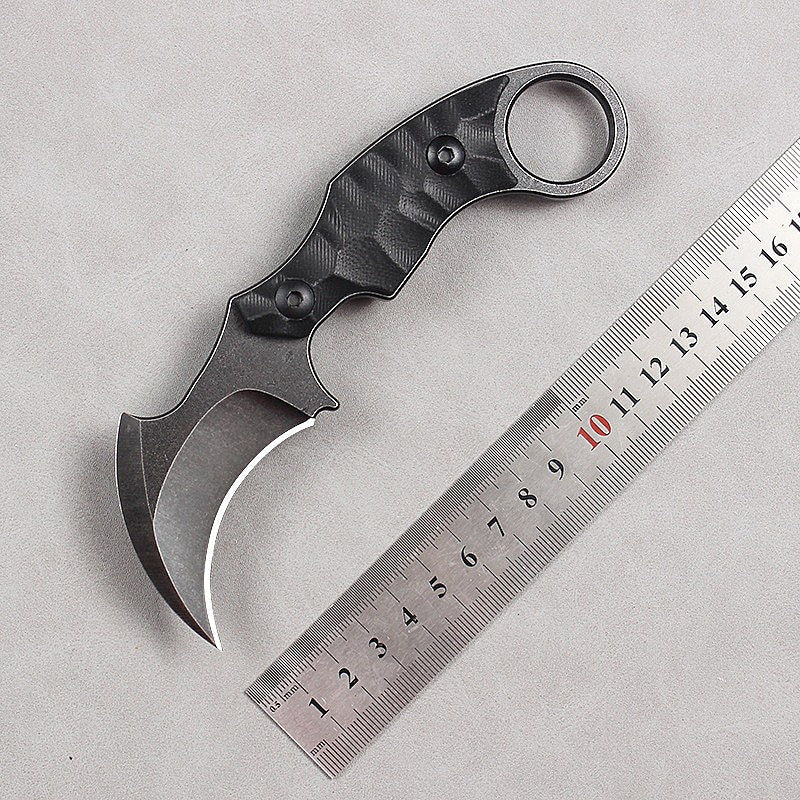 8Cr13Mov steel self-defense claw knife- CK10 - A reliable and versatile product for various needs