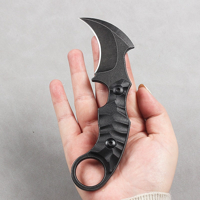 8Cr13Mov steel self-defense claw knife- CK10 - A reliable and versatile product for various needs