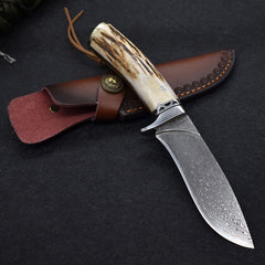 Damascus Hunting Knife - DMS20 - A reliable and versatile product for various needs