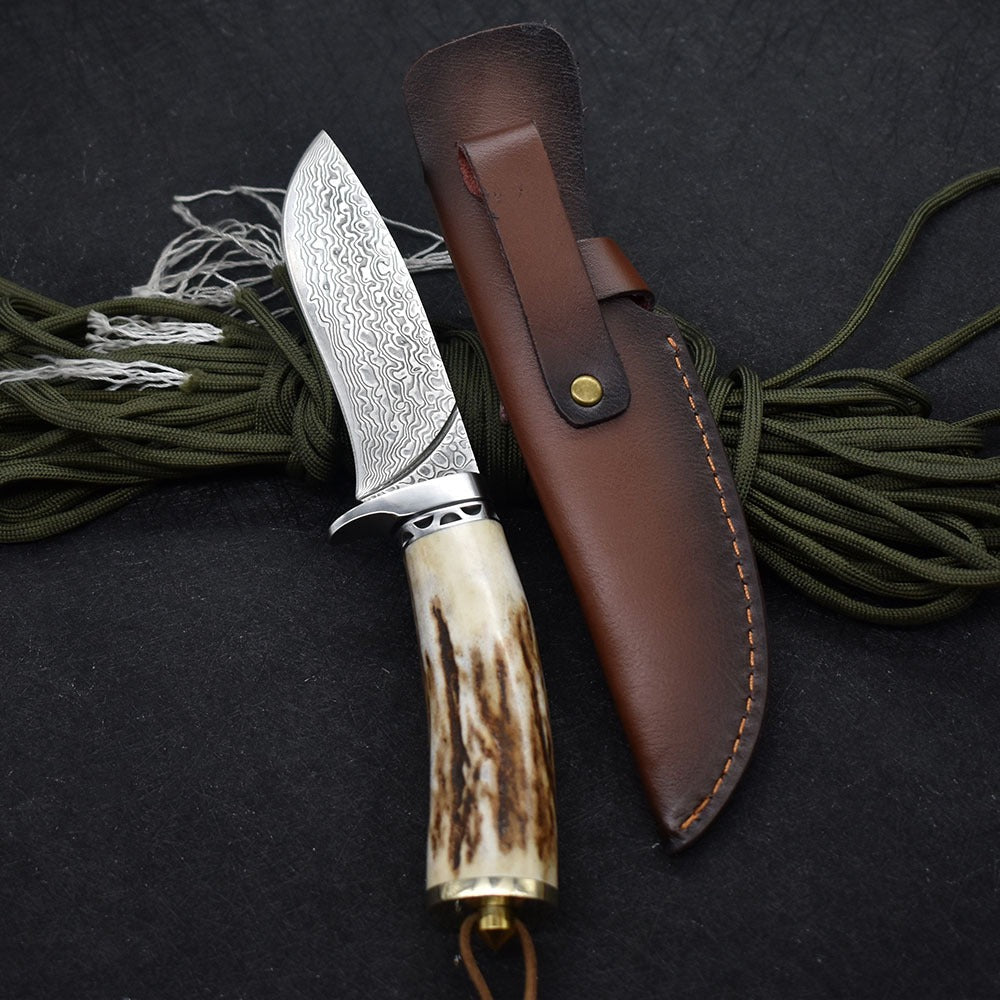 Damascus Hunting Knife - DMS20 - A reliable and versatile product for various needs