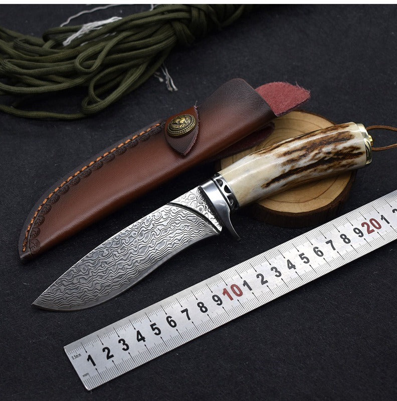 Damascus Hunting Knife - DMS20 - A reliable and versatile product for various needs