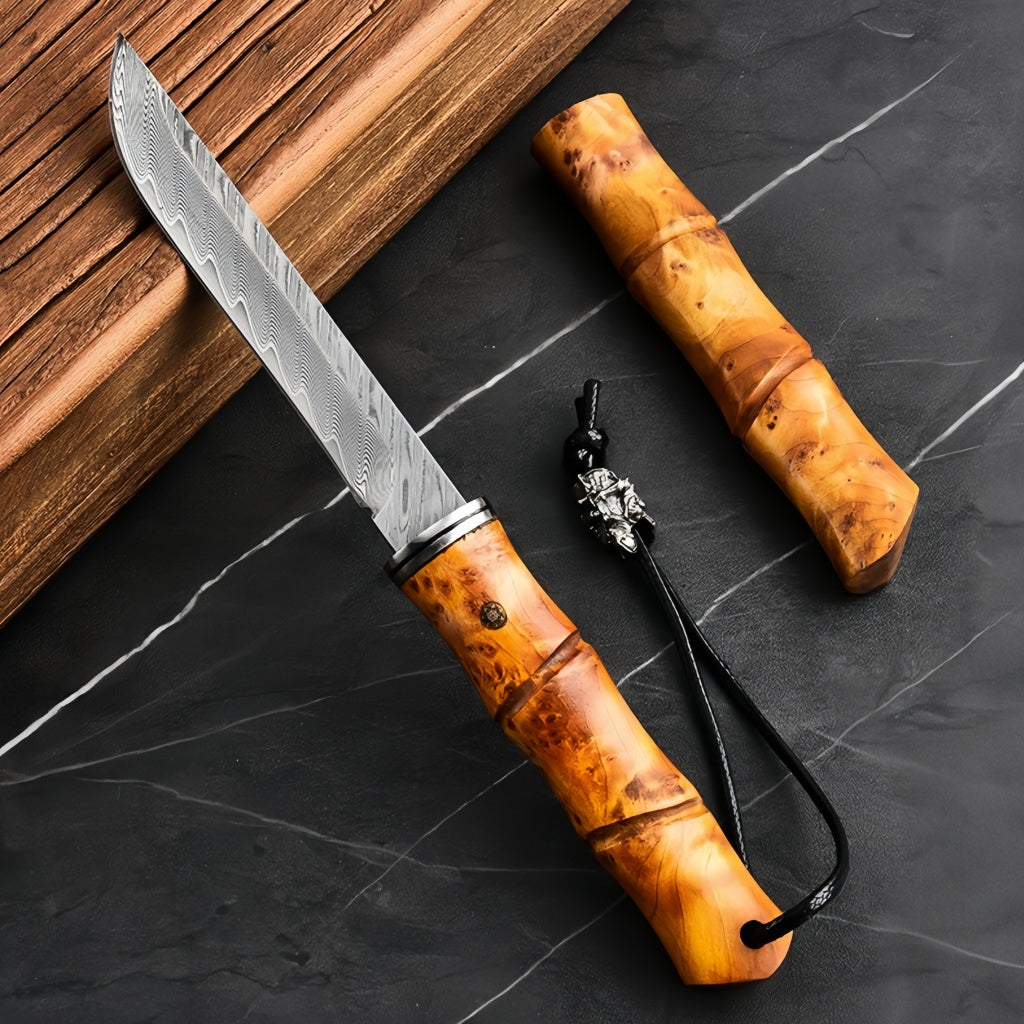 Damascus Hunting Knife - DMS21 - A reliable and versatile product for various needs