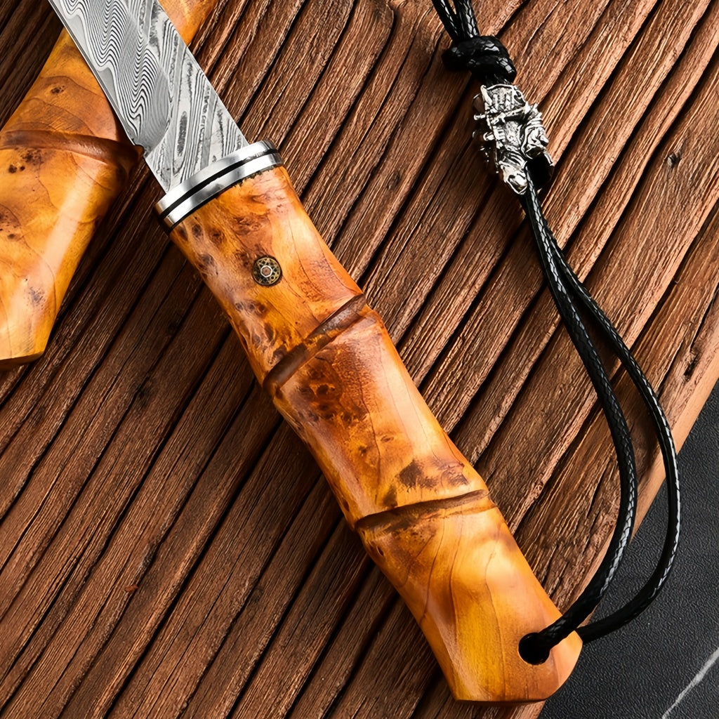 Damascus Hunting Knife - DMS21 - A reliable and versatile product for various needs