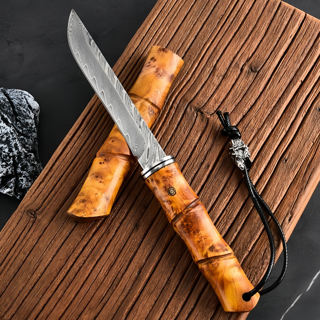 Damascus Hunting Knife - DMS21 - A reliable and versatile product for various needs