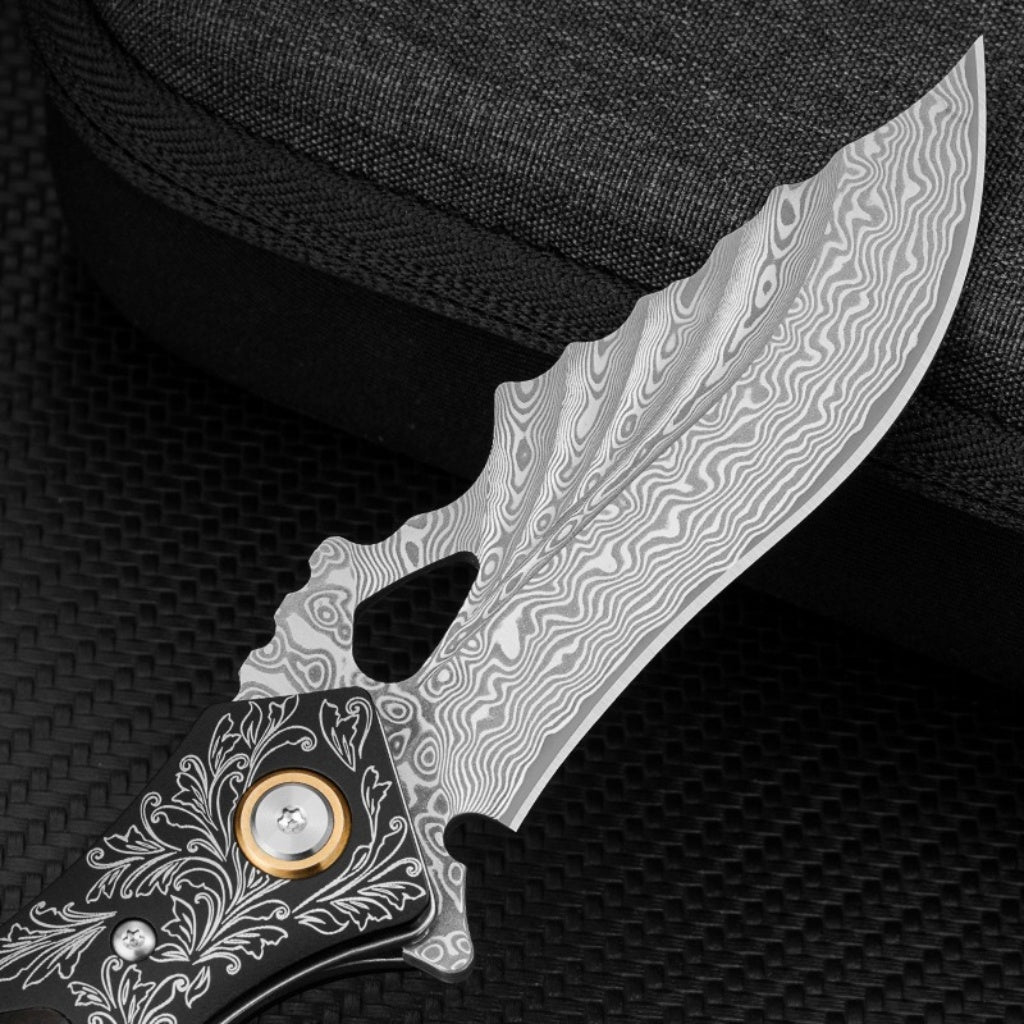 Damascus Claw Knife - DMF01 - A reliable and versatile product for various needs