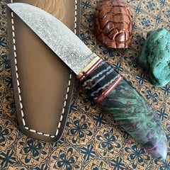 Damascus Steel Fixed Blade Knife - DMS17 - A reliable and versatile product for various needs