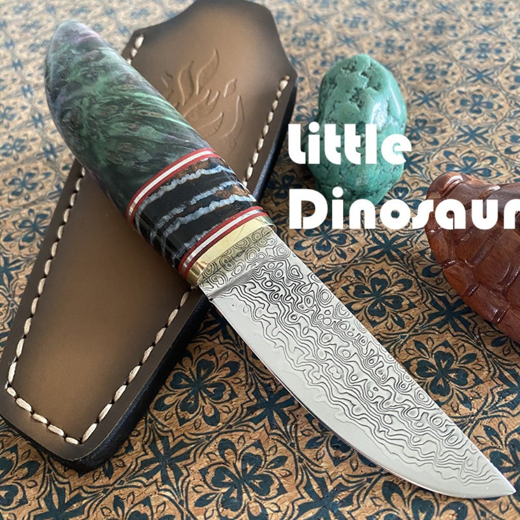 Damascus Steel Fixed Blade Knife - DMS17 - A reliable and versatile product for various needs