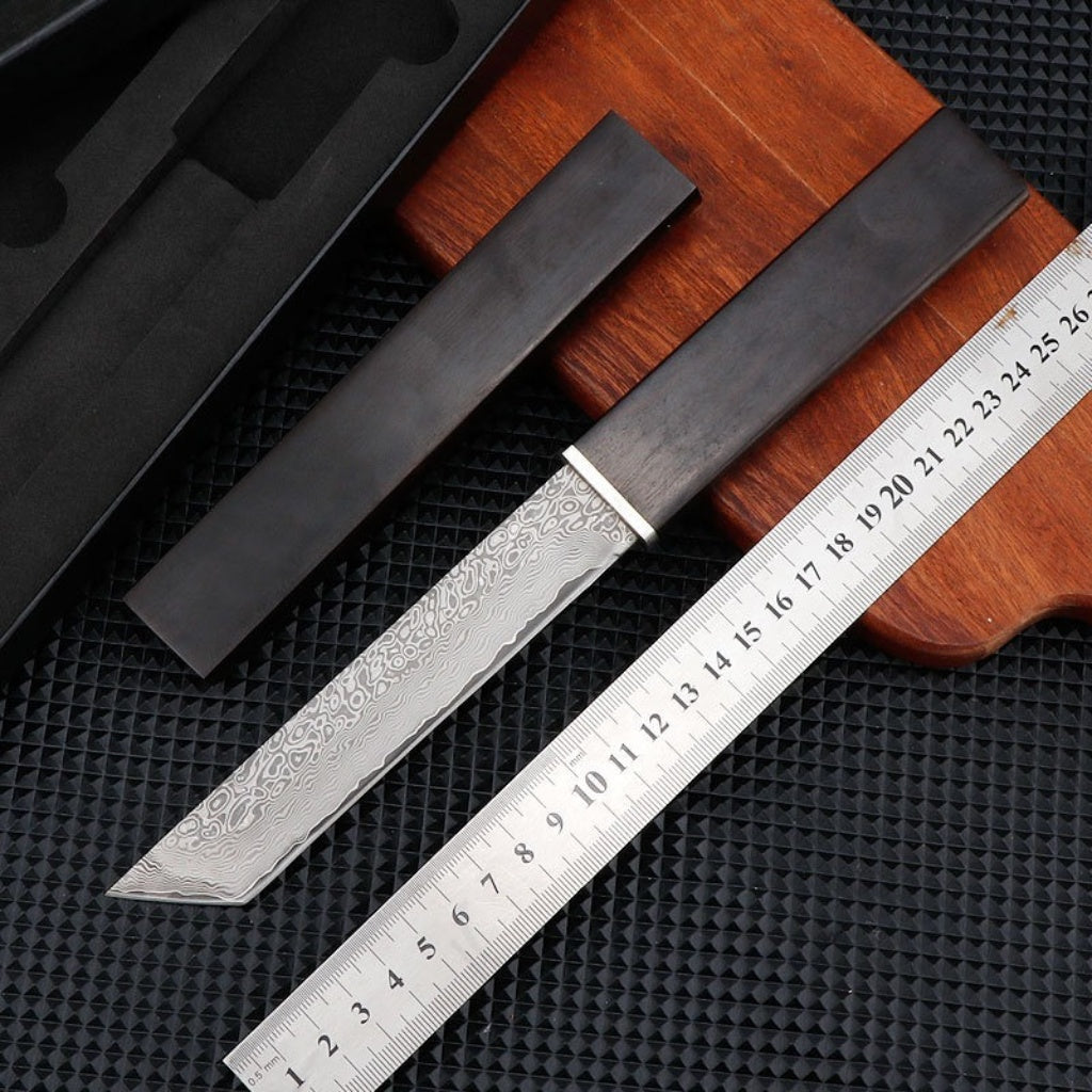 Damascus Outdoor Handmade Straight knife - DMS01 - A reliable and versatile product for various needs