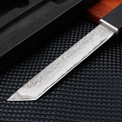 Damascus Outdoor Handmade Straight knife - DMS01 - A reliable and versatile product for various needs