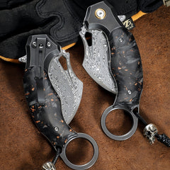 Damascus Claw Knife - DMC02 - A reliable and versatile product for various needs