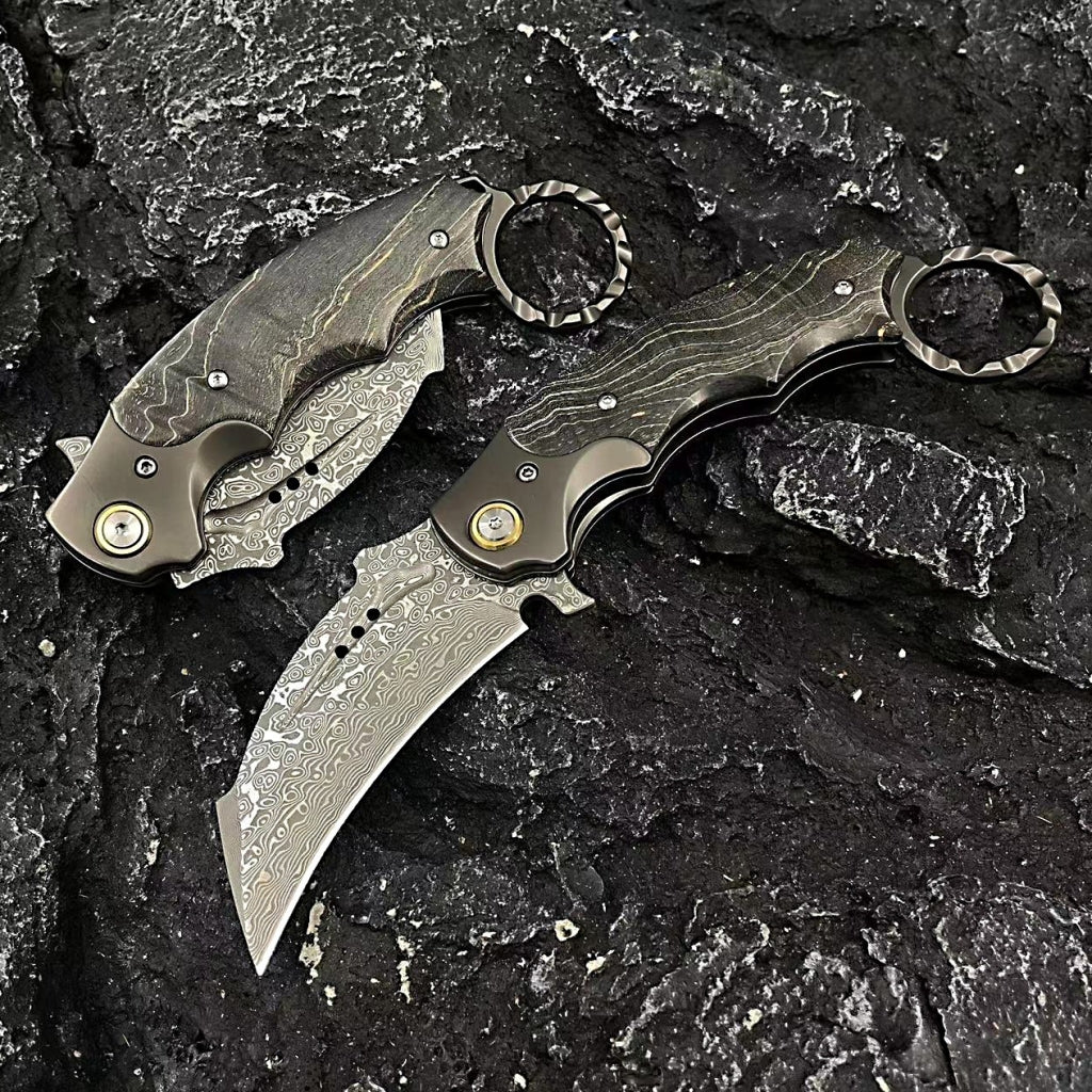 Damascus Claw Knife - DMC03 - A reliable and versatile product for various needs