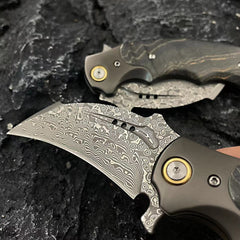 Damascus Claw Knife - DMC03 - A reliable and versatile product for various needs