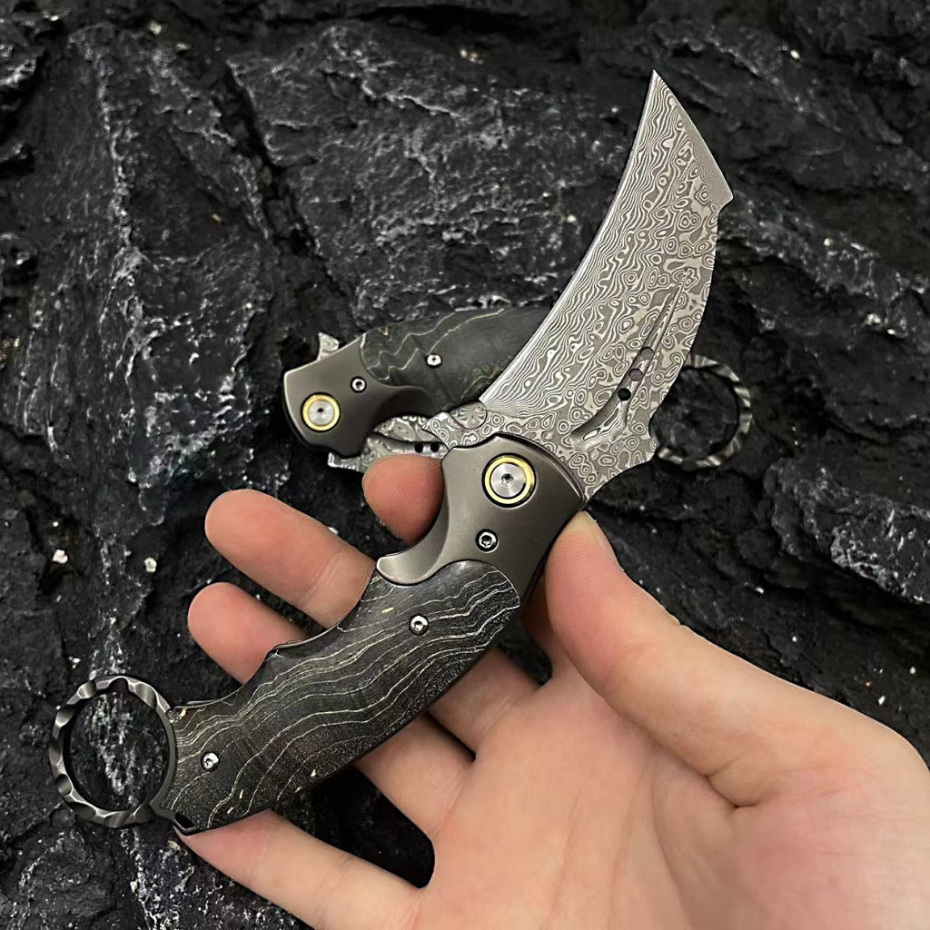 Damascus Claw Knife - DMC03 - A reliable and versatile product for various needs