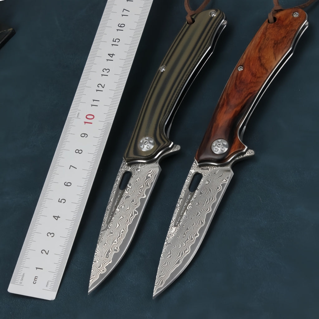 Damascus Folding Knife - DMF05 - A reliable and versatile product for various needs