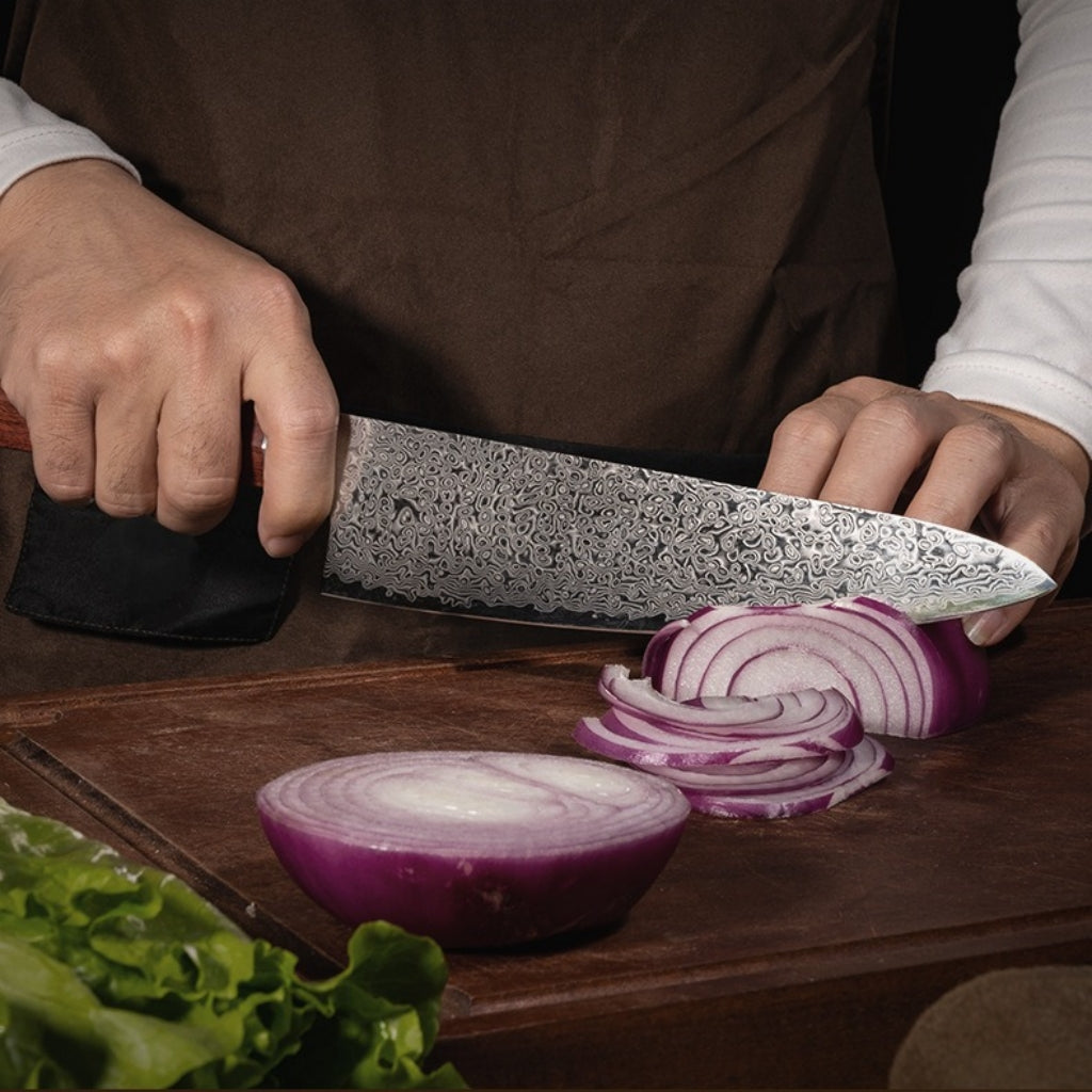 VG10 Damascus Steel Kitchen Knife - DMKK01 - A reliable and versatile product for various needs