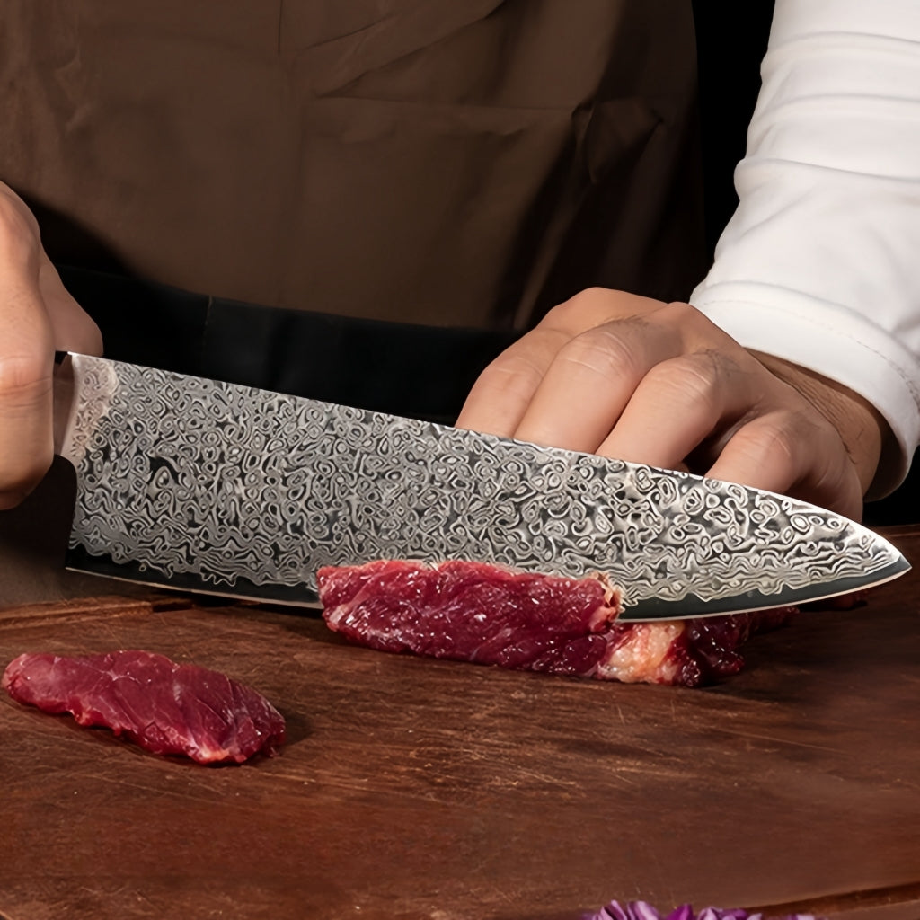 VG10 Damascus Steel Kitchen Knife - DMKK01 - A reliable and versatile product for various needs