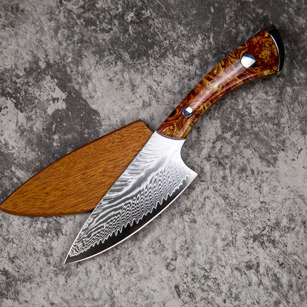 Damascus Steel Fixed Blade Knife - DMS18 - A reliable and versatile product for various needs