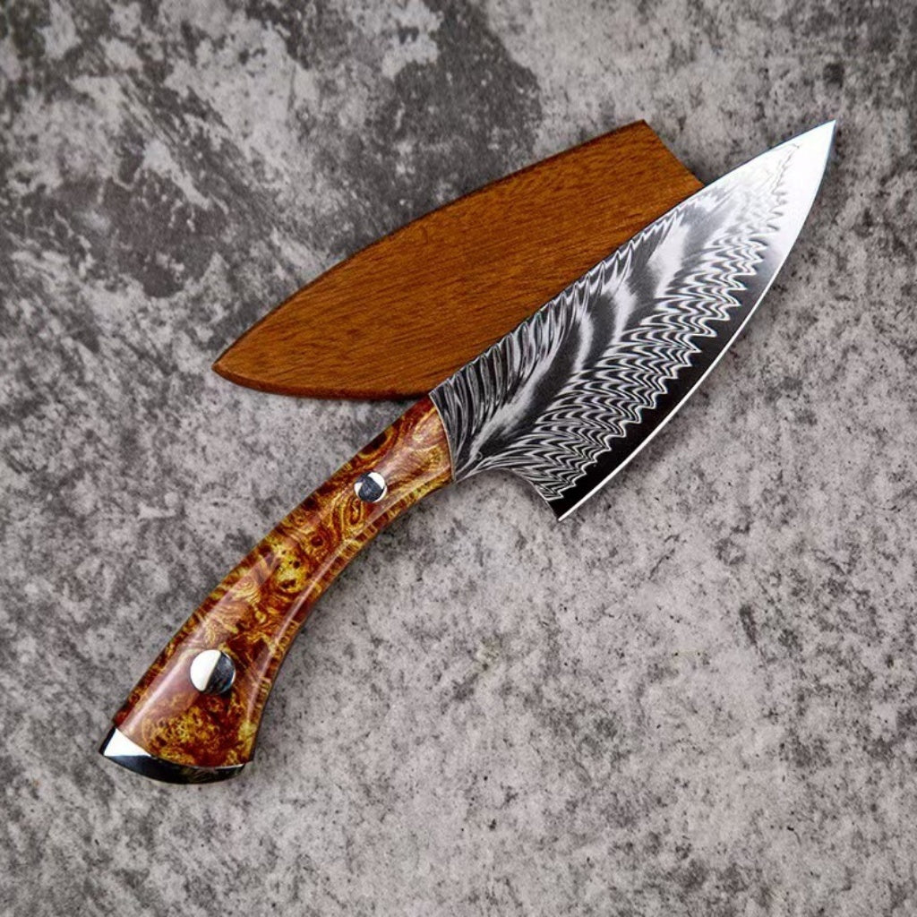 Damascus Steel Fixed Blade Knife - DMS18 - A reliable and versatile product for various needs