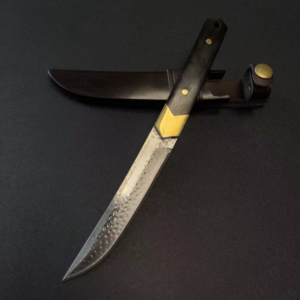 Damascus Steel Fixed Blade Knife - DMS30 - A reliable and versatile product for various needs