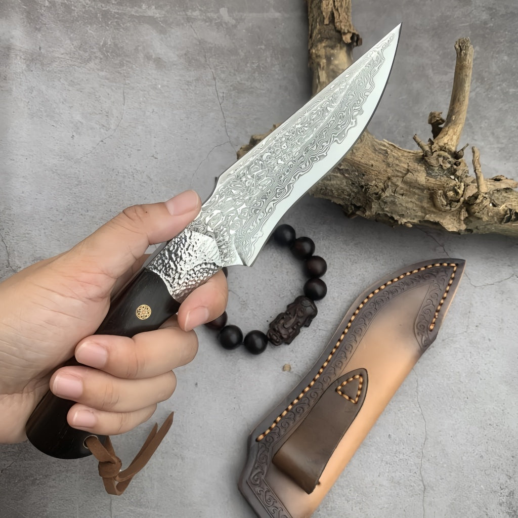 Damascus Steel Fixed Blade Knife - DMS29 - A reliable and versatile product for various needs