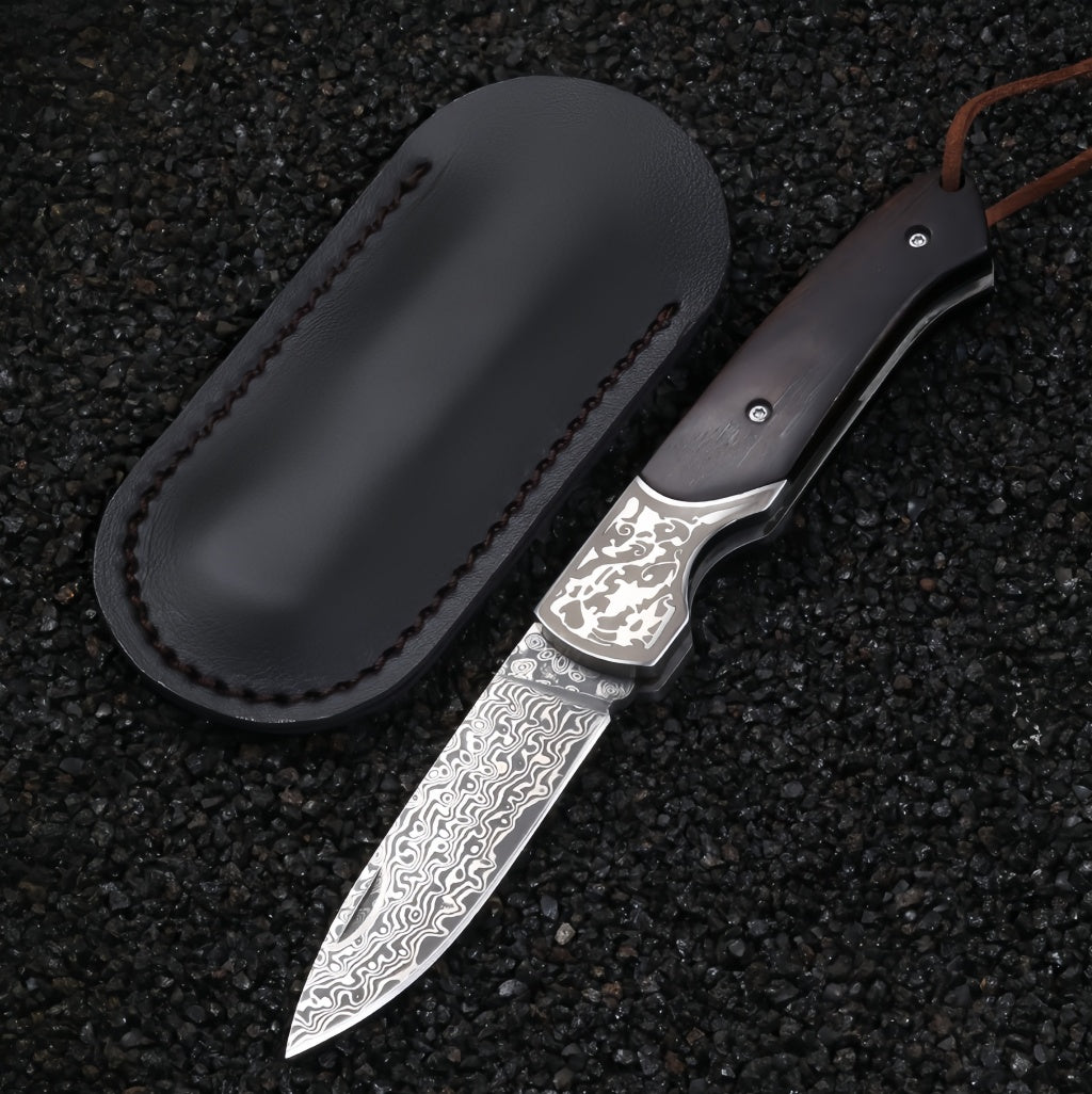 VG10 Damascus Folding Knife - DMF19 - A reliable and versatile product for various needs