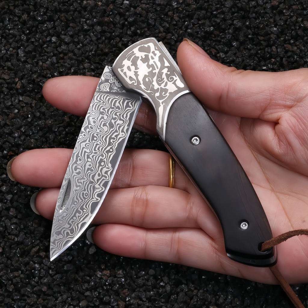 VG10 Damascus Folding Knife - DMF19 - A reliable and versatile product for various needs